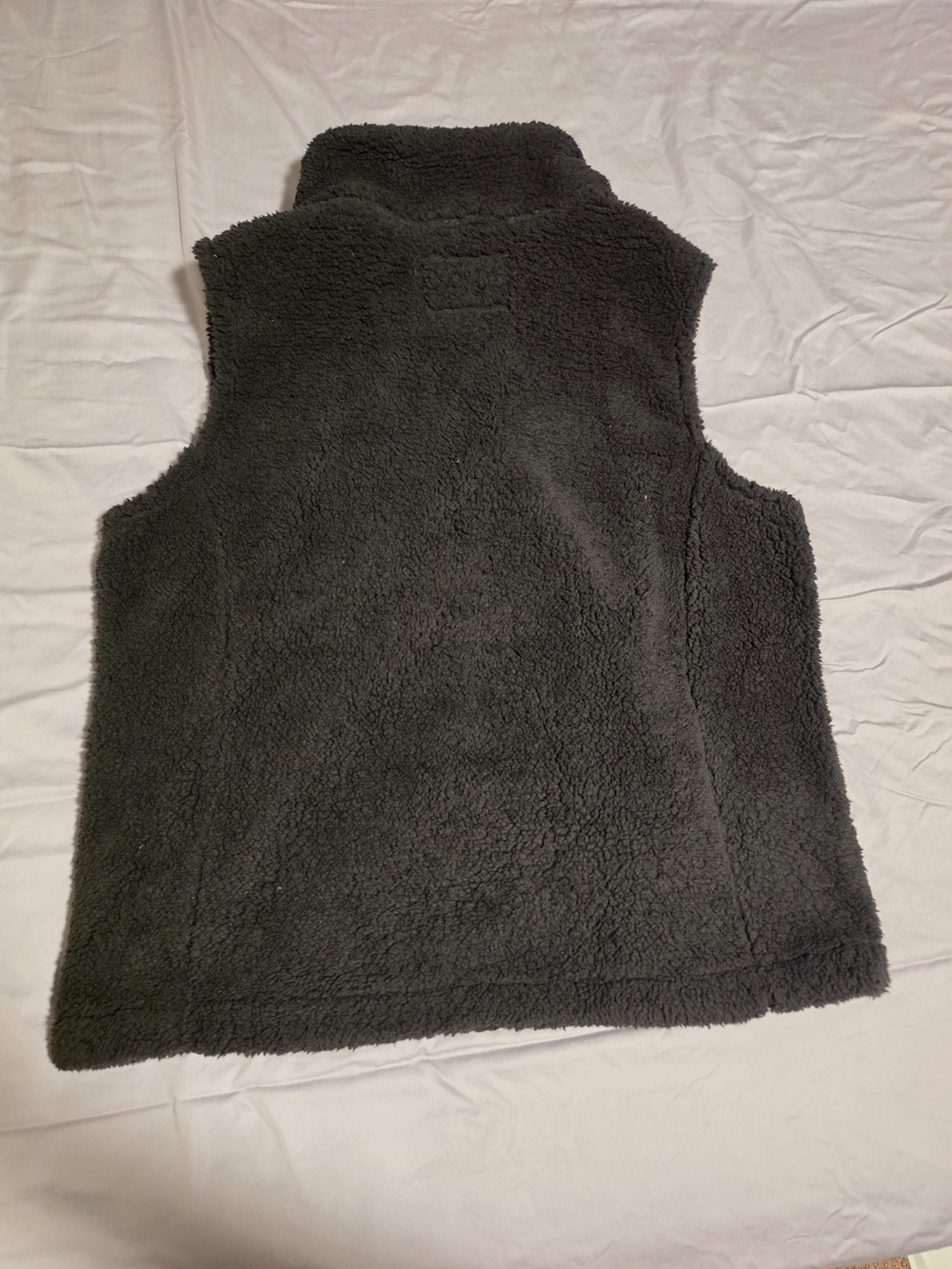 Sage Collective Women's Black Sherpa Fleece Vest - Lightweight Layer - Picture 5 of 5